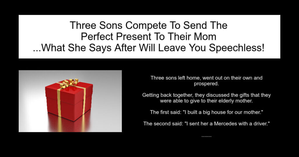 Compete To Send The Perfect Present