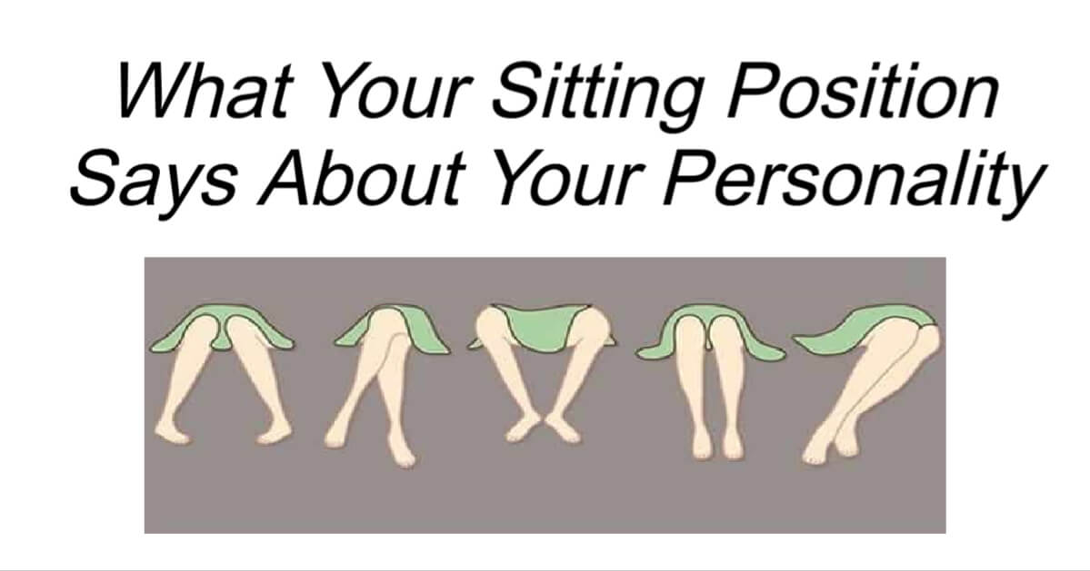 What Your Sitting Position Says About Your Personality 8766