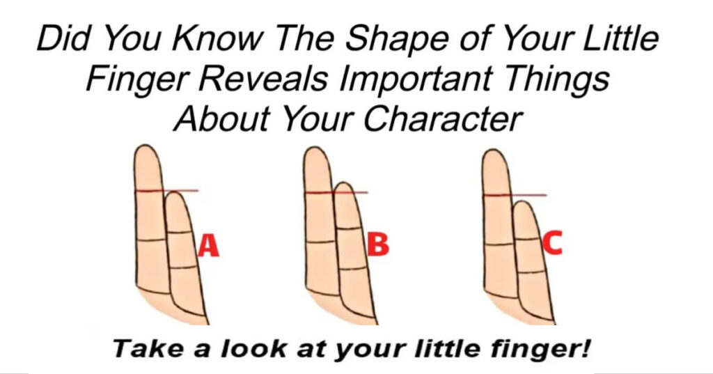 Shape Of Your Little Finger Reveals Important Things