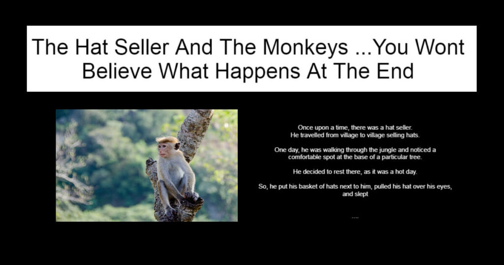 The Hat Seller And The Monkeys