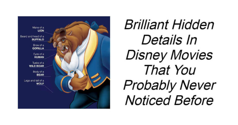 Brilliant Hidden Details In Disney Movies