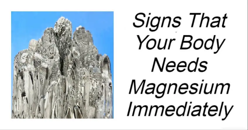 Signs That Your Body Needs Magnesium Immediately