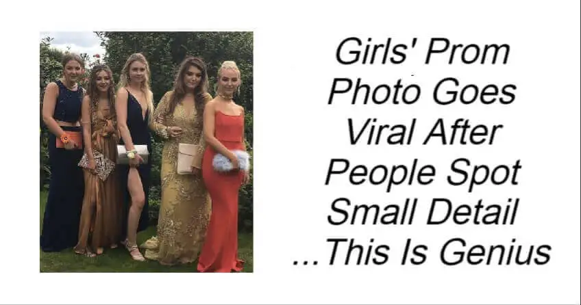 Girls' Prom Photo Goes Viral