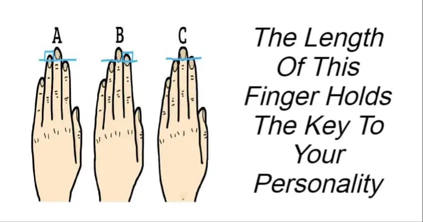 The Length Of This Finger Holds The Key To Your Personality