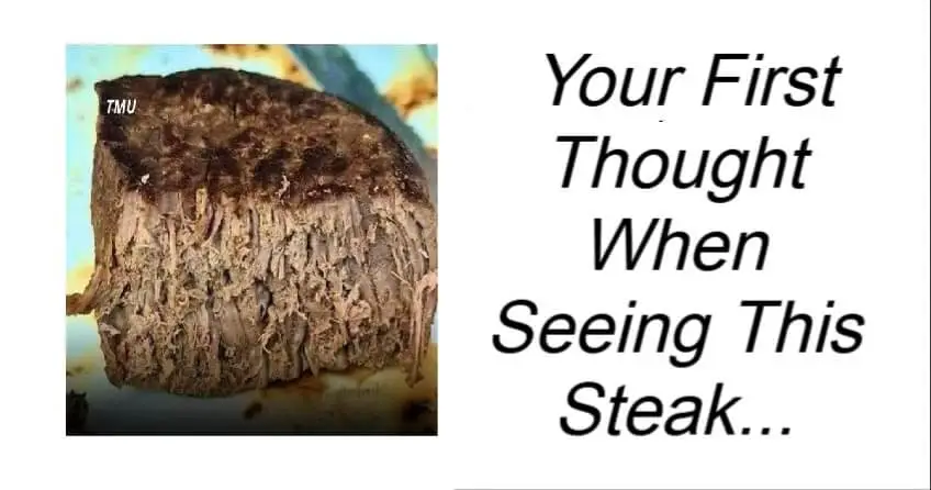 Your First Thought When Seeing This Steak