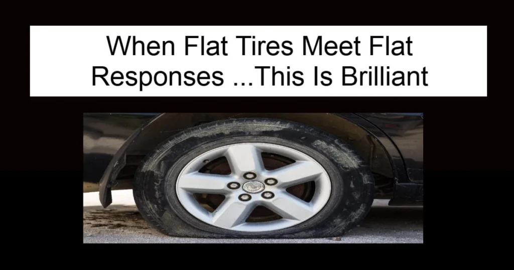 When Flat Tires Meet Flat Responses