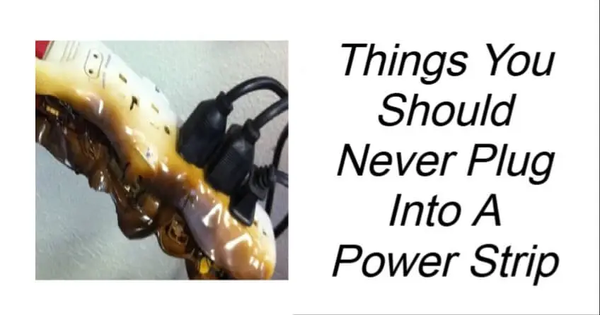 Things You Should Never Plug Into A Power Strip