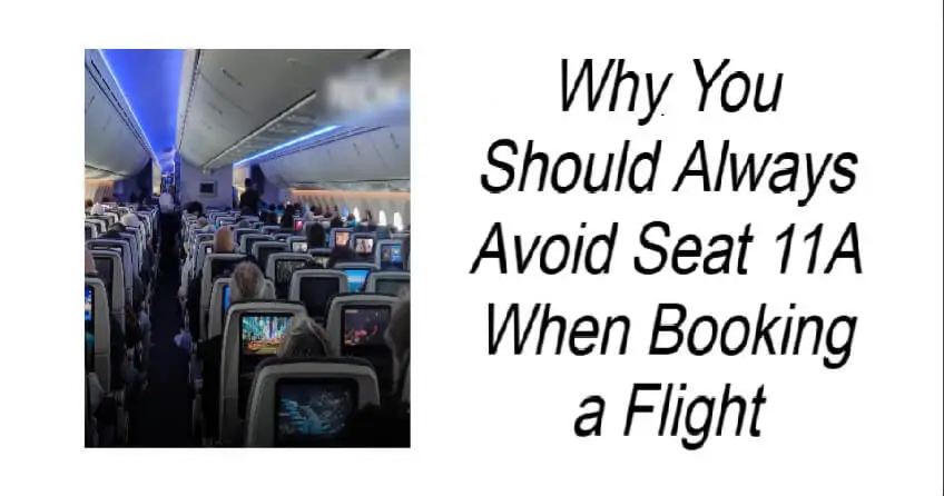 Why You Should Always Avoid Seat 11A