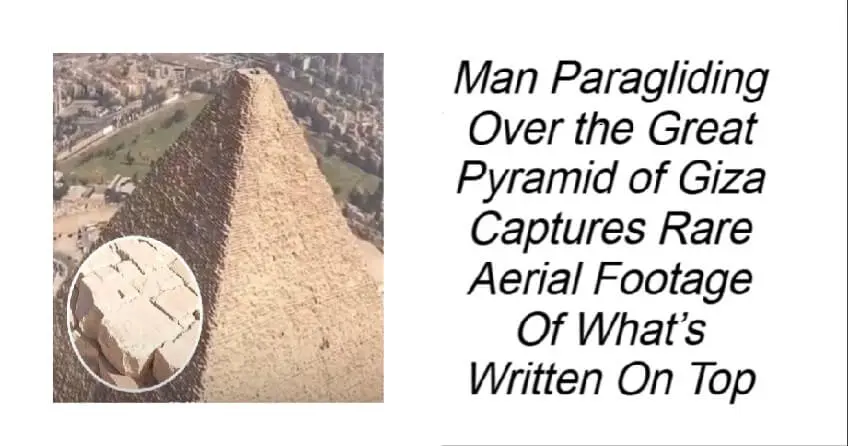 Rare Aerial Footage of The Great Pyramid of Giza