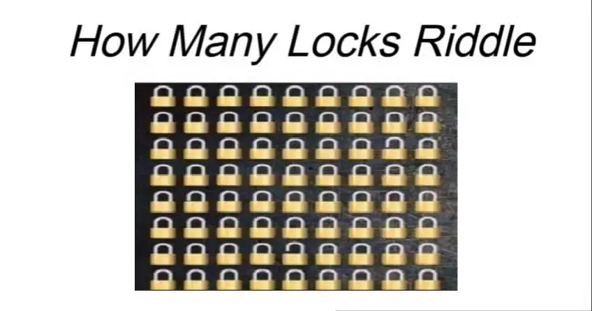 How Many Locks Riddle