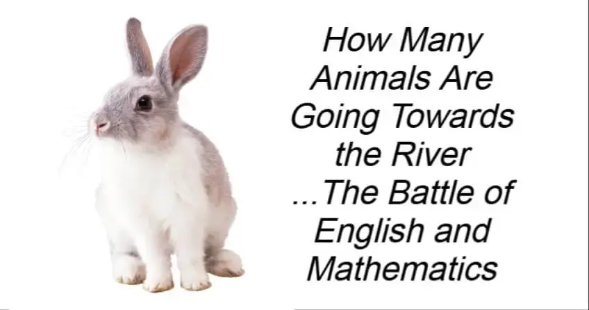 How Many Animals Are Going Towards the River