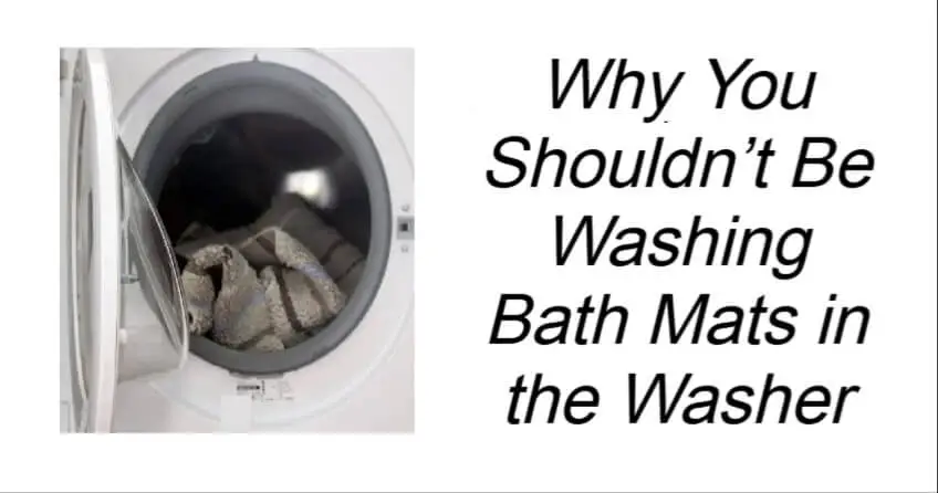 Why You Shouldn’t Be Washing Bath Mats in the Washer